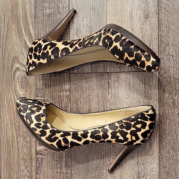 Coach Cheeta Leather Stilettos - Picture 9 of 13